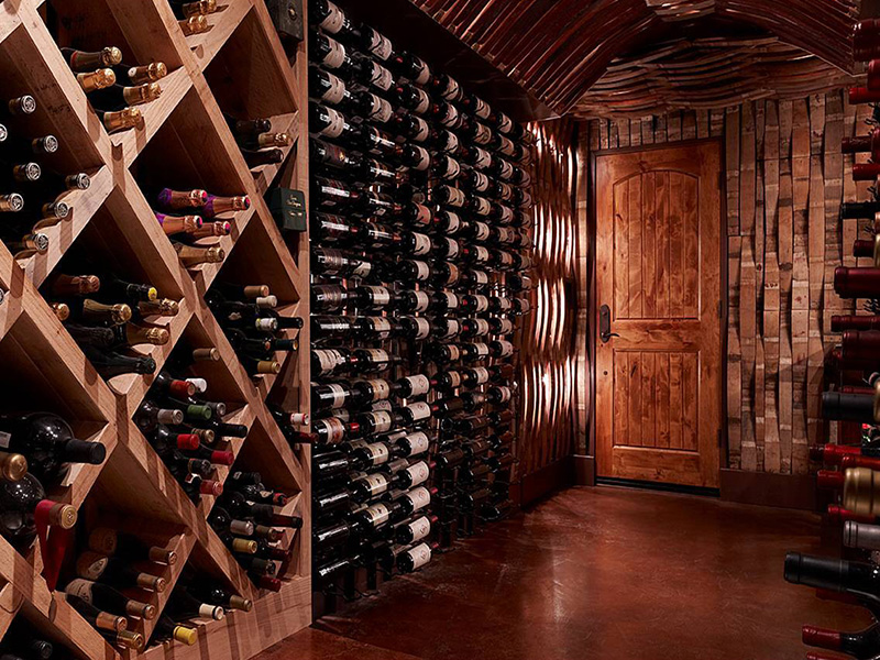 Custom wine cellar to store you wine properly 2