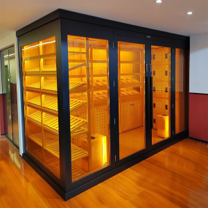Custom Small Walk in Humidor Room For Personal Or Commercial 01